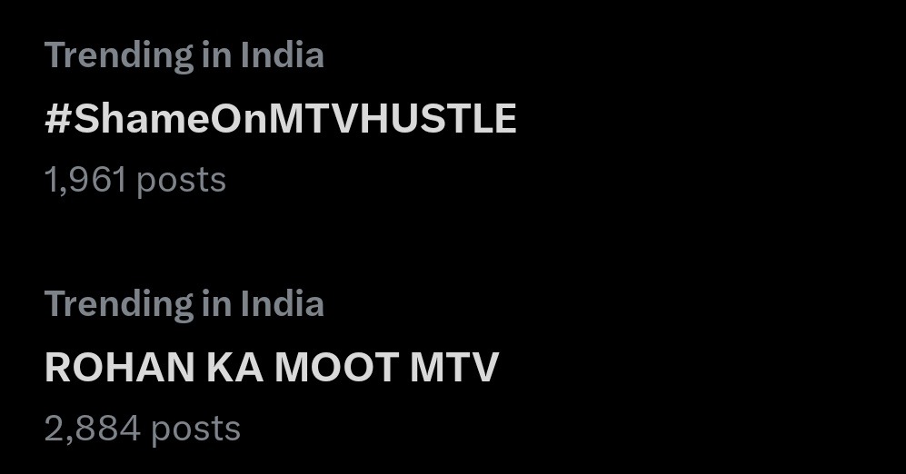 OmgUnfiltered's tweet photo. 6/ What followed was something rarely seen in Indian hip-hop.

Fans, creators, artists, and pages across the scene publicly supported Rohan. Calls to boycott Hustle spread rapidly, and "Boycott Hustle" became one of the biggest conversations in DHH. https://t.co/QbLz3wn0MJ