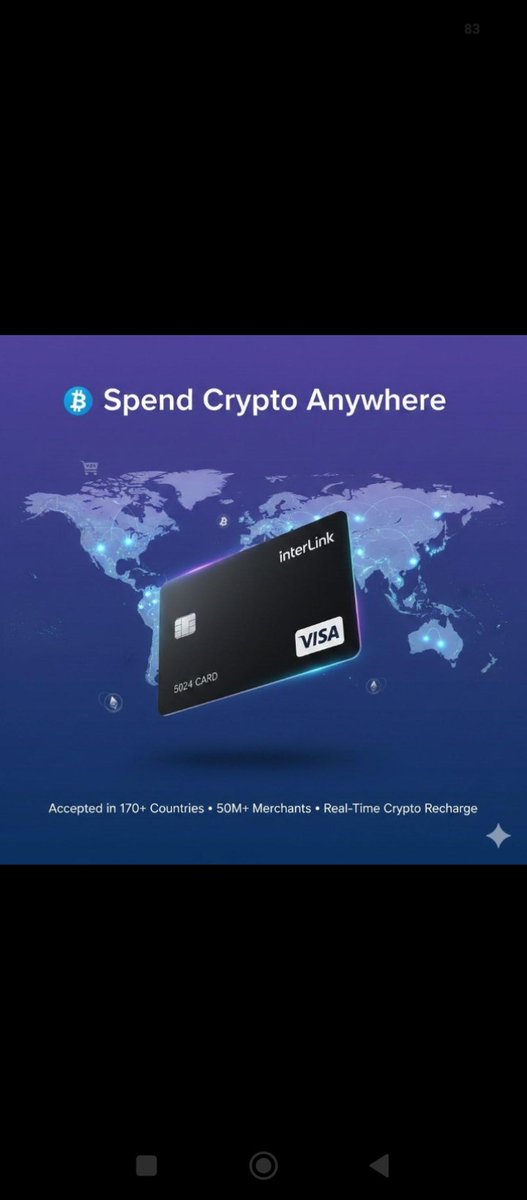 SrinivasThogar4's tweet photo. InterLink Visa Card ద్వారా ప్రపంచవ్యాప్తంగా అనేక దేశాలు మరియు లక్షలాది వ్యాపారుల వద్ద డిజిటల్ ఆస్తులను చెల్లింపుల కోసం ఉపయోగించాలనే లక్ష్యం. అధికారిక InterLink వివరాల ప్రకారం, ఈ కార్డ్ క్రిప్టో ఆస్తులను ప్రపంచవ్యాప్తంగా ఖర్చు చేయడానికి#interlink#ITLG#ITL https://t.co/YM9WKNS4R0
