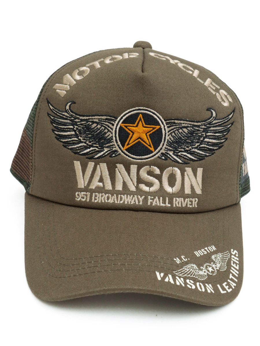 RyugiAssaku's tweet photo. 『秋の大予約会』開催中!!
★予約受付中★

【VANSON】

フライングスター ツイルメッシュキャップ

size：-

￥5,390(税込)

▼商品ページはこちら
https://t.co/LU1XQcIMi5 https://t.co/U8QQnB32W3