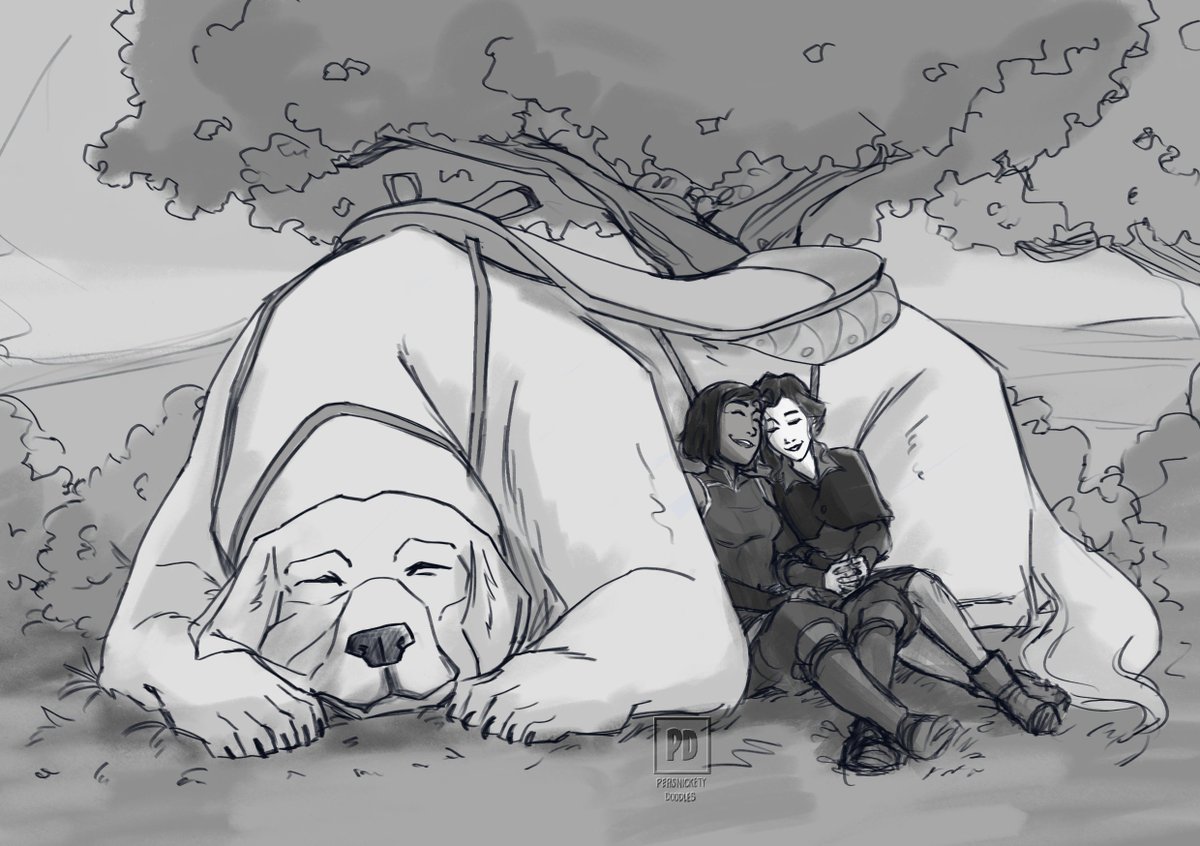 _persnickety_'s tweet photo. snuggles #korrasami https://t.co/nQlmVyhH2f