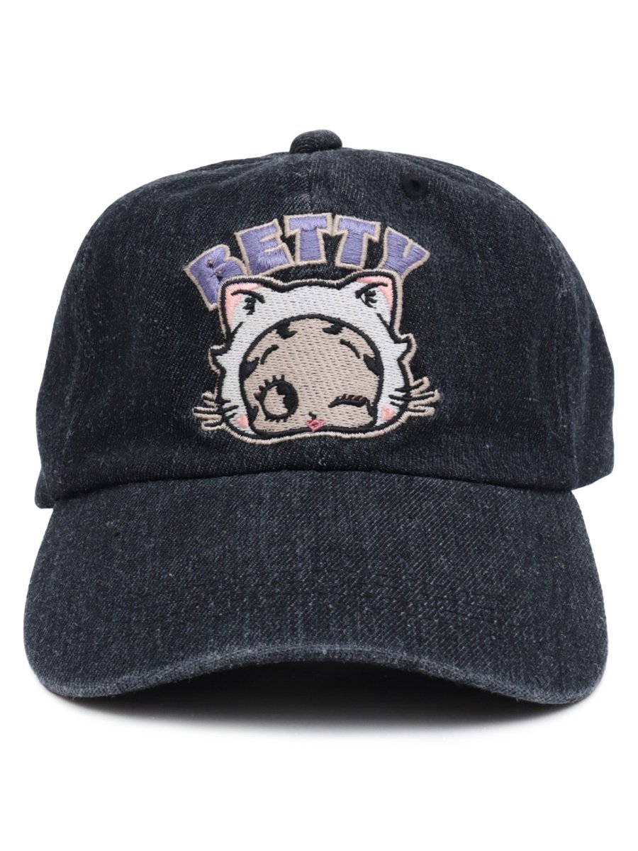 RyugiAssaku's tweet photo. 『秋の大予約会』開催中!!
★予約受付中★

【BETTY BOOP】

“白猫ベティ”刺繍入りデニムメッシュキャップ

size：-

￥5,390(税込)

▼商品ページはこちら
https://t.co/hgE4tfBmSU https://t.co/1jTzNKjZRV