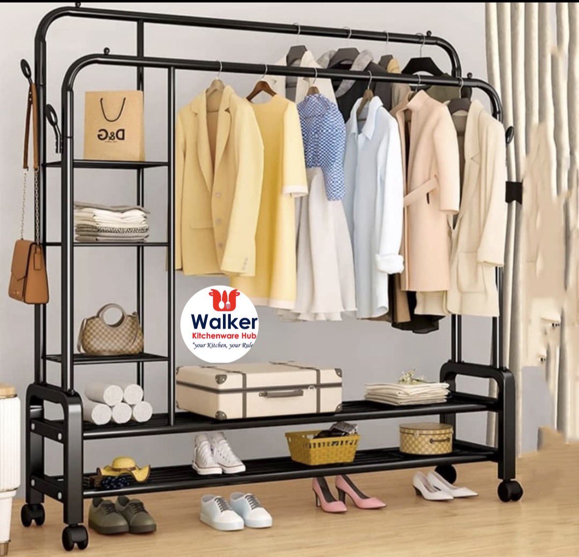 kitchenware_hub's tweet photo. Start your week in style by shoping from us . We guarantee quality at afforable prices 😉 
1. 2~tier Coffee Table at 65,000✅
2. Double Pole Hanger at 125,000✅
3. Laundry Storage Organiser at 15,000✅
        📞0774218458
Check us out on our WhatsApp Channel👇
https://t.co/egEpkcHuVt