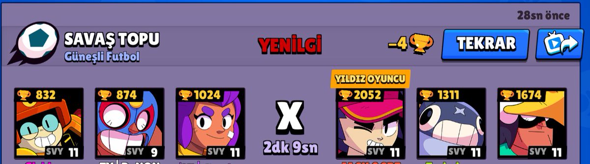 Serbaykim's tweet photo. @BrawlStars @adidasoriginals This is what a fair battle looks like for Supercell! https://t.co/6sg2DErfHL