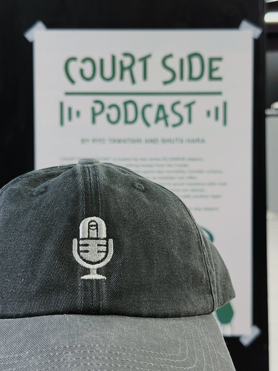 ShutaHara31's tweet photo. Courtside Podcast 公開収録🎙️

凌と曽根さんと始めてから約1年半、目標のひとつだった公開収録が実現できました。

いつも聴いてくれているみなさんのおかげです。
本当にありがとうございます！

これからも自分たちらしく、マイペースに続けていこうと思います。

#CourtsidePodcast https://t.co/O5APJo30sE