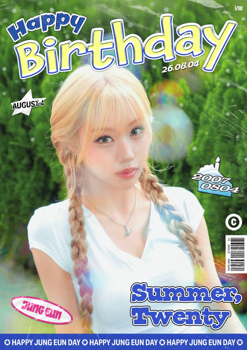 izna_offcl's tweet photo. 𝗛𝗔𝗣𝗣𝗬 𝗝𝗨𝗡𝗚 𝗘𝗨𝗡 𝗗𝗔𝗬 🎂🫧

Happy Birthday to JUNG EUN!

#izna #이즈나
#CHOIJUNGEUN #최정은
#HAPPYJUNGEUNDAY https://t.co/xSykNJkZks