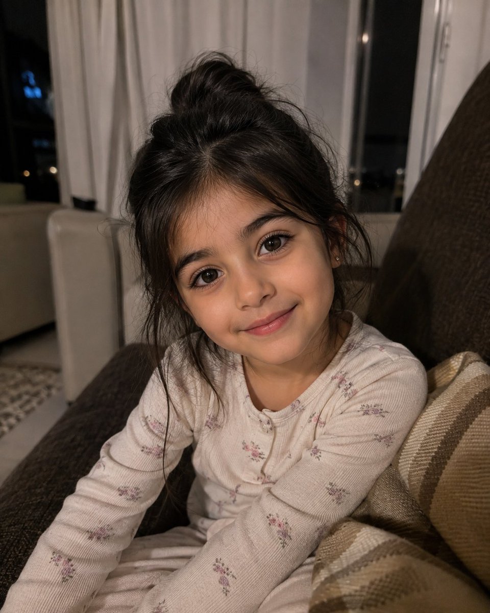 vaking1992's tweet photo. دخترم نلا اگه انسان بود 🥰نتیجه هوش مصنوعی تا الان 😍 https://t.co/FqcPmQdITp