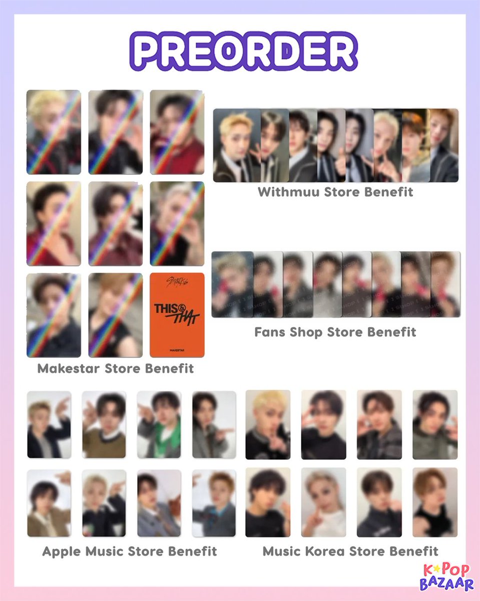 kpopbazaar's tweet photo. ✨𝗣𝗥𝗘-𝗢𝗥𝗗𝗘𝗥 𝗢𝗣𝗘𝗡 ✨
Stray Kids Mini Album 'THIS & THAT' + Store Benefit 🧡
🗓 Deadline: 05/08/2026 , 12pm AEDT
📦 Release: 07/08/2026
✈ Prices include shipping from Korea to Australia 🇦🇺
———————-
#STRAYKIDS #SKZ #kpop #kpopaustralia #kpopgoods #kpopsale #kpoporder https://t.co/5iOi7Ek3t3