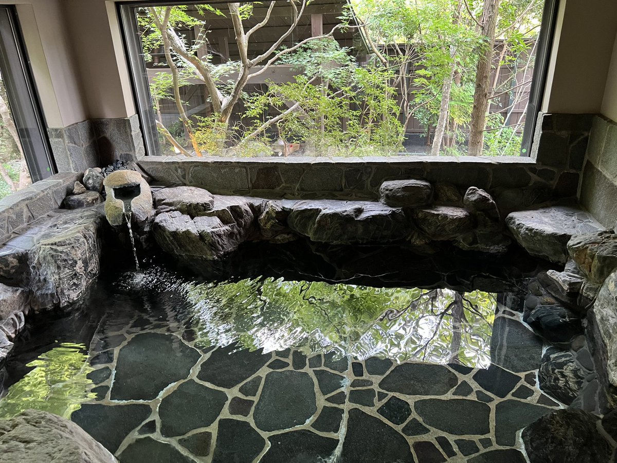 erein01177's tweet photo. これ貸切部屋の1部なのえぐ🤣
サウナと温泉1日入るかあ… https://t.co/durRuPqC3R