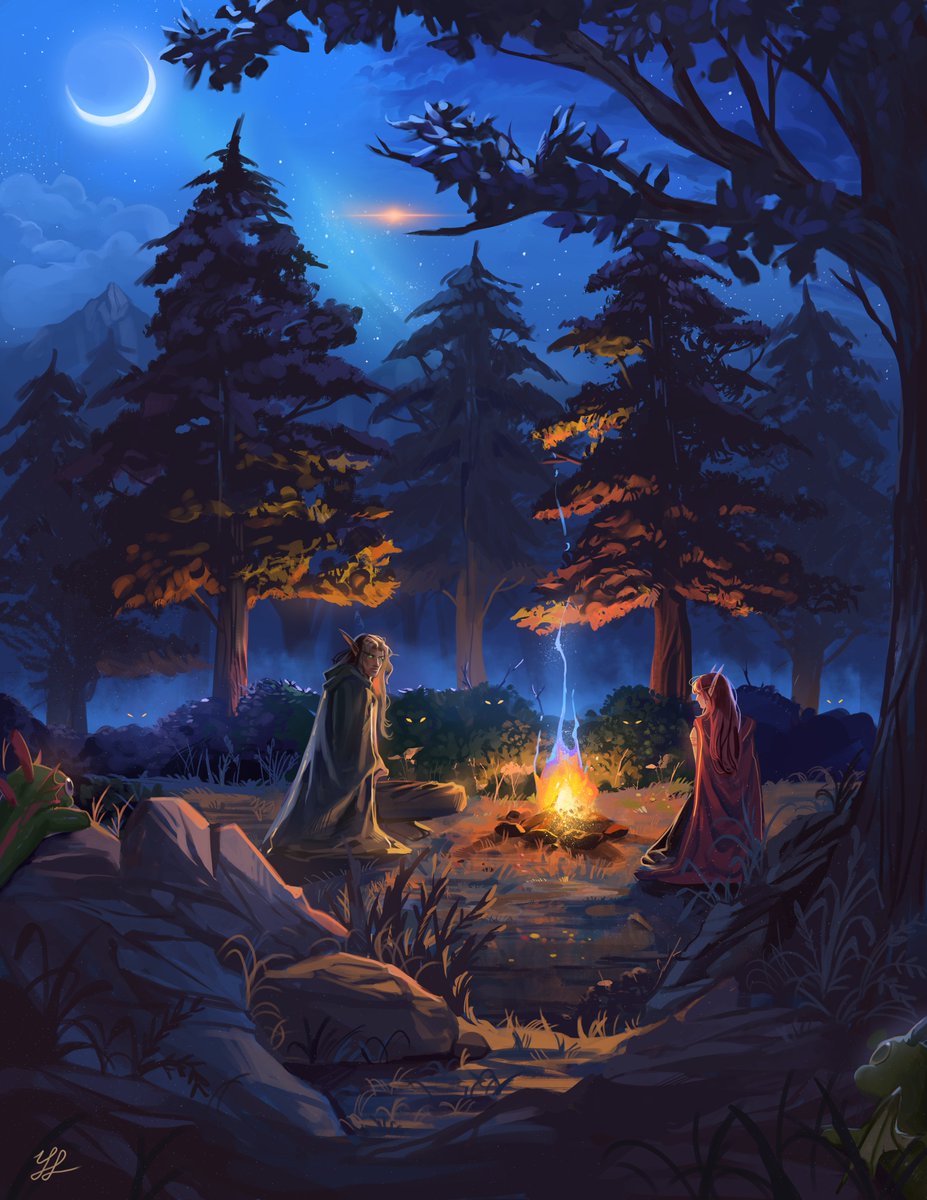 yeehso's tweet photo. in the deep deep forest of the Silverpine 

#warcraft https://t.co/bMtvcjEnS5