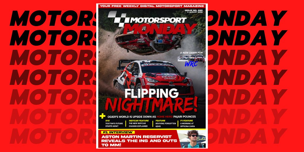 MSportMonday's tweet photo. In this week's #StartYourEngines, #MotorsportMonday Editor, @The_Front_Jack, asks ... has Dan #Ticktum just made the case for his #FormulaE future? Read it FOR FREE in this week's magazine (p5) 👉 https://t.co/IaLYYtVxDv https://t.co/HHSwFhaCjV