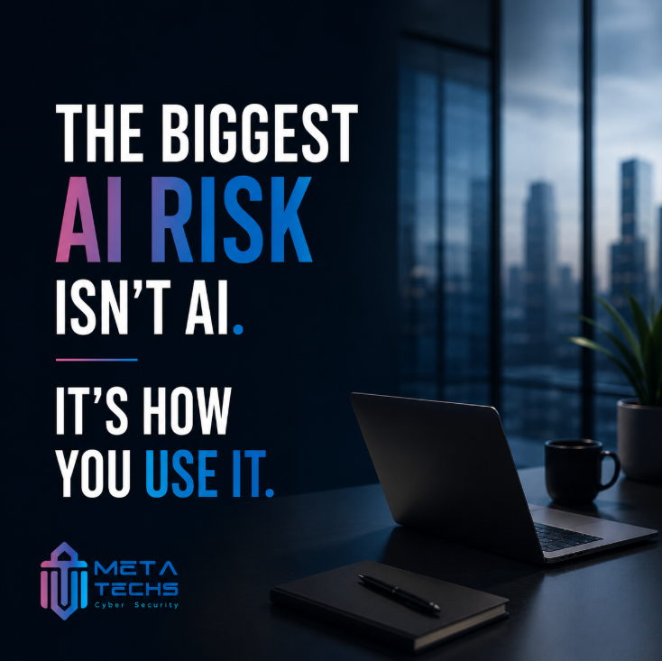 meta_techs's tweet photo. Your biggest AI risk isn't AI.

It's employees using AI without your knowledge.

That's called Shadow AI, and it's becoming one of the fastest-growing enterprise security challenges. Secure AI. Don't just block it.

#CyberSecurity #AI #ShadowAI #InfoSec https://t.co/tLJcuDTNmx