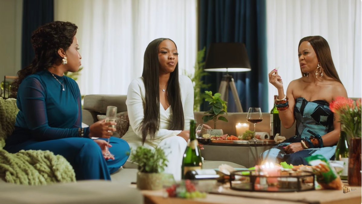 TvMzansi's tweet photo. It’s only been two weeks since #NyalaO has premiered on @Mzansimagic but it already has us completely hooked. At the centre of the story is three married women navigating the realities of their marriages dealing with the good, the bad and the ugly of it all. 

Watch it from Monday to Wednesday at 7PM on DStv Channel 161.