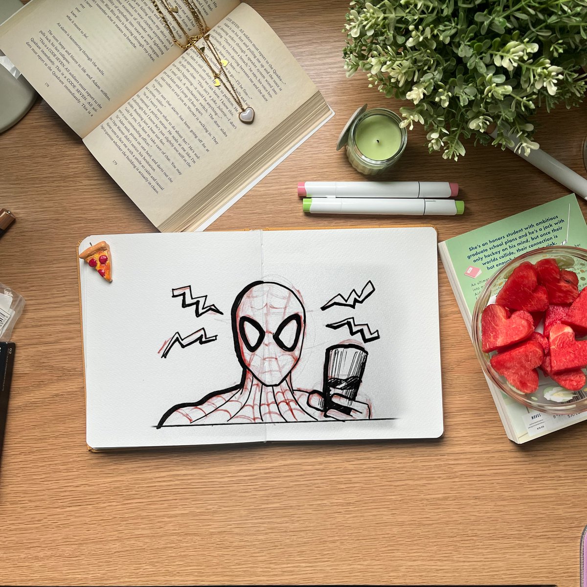 yourfavvroo's tweet photo. Spiderman in progress https://t.co/hCfiEHPk8G