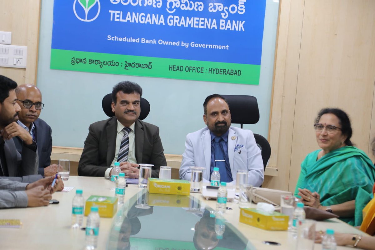 ALEAP93's tweet photo. Strengthening Partnerships for Inclusive Growth

ALEAP and Telangana Grameena Bank exchanged an MoU to strengthen financial access, institutional collaboration, and opportunities for women-led enterprises, contributing to a stronger and more inclusive MSME ecosystem.

#ALEAP #TGB https://t.co/1nR2NzN2wA