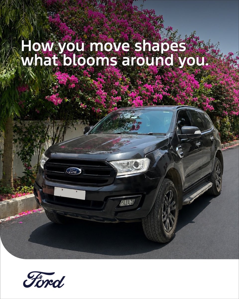 FordIndia's tweet photo. The most remarkable things never blend into the background. Show up bold, stay driven, and let your presence do the talking.
#MondayMotivation
PC: Kuthadi Reena https://t.co/OHJNQdN07q