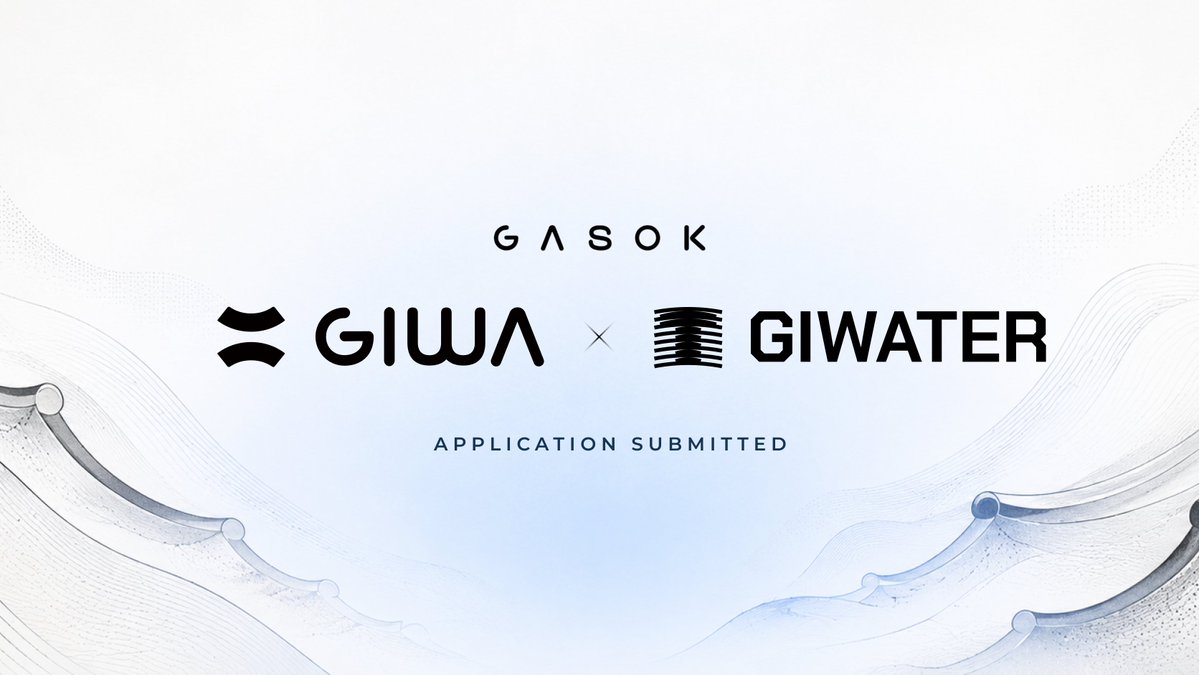 GiwaterFinance's tweet photo. GIWATER officially submitted application to the @GIWA_by_Upbit GASOK program

A step toward building deeper liquidity, better incentive flows, and more useful DeFi infrastructure on GIWA

More soon https://t.co/Zm5GMNk8RM