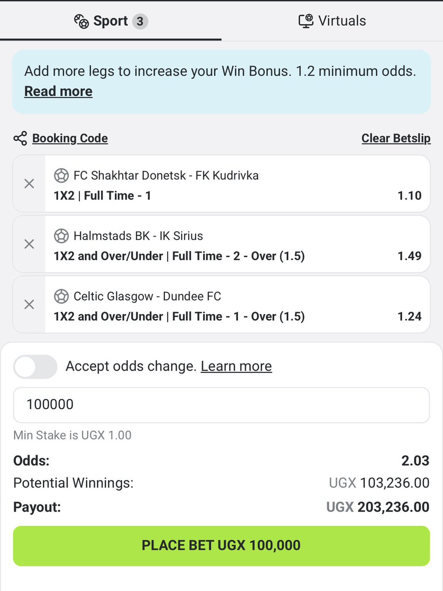 Ssemanda_1's tweet photo. Double your stake 

2SUPXJA

Repost for your friends https://t.co/VrSarc9GHc