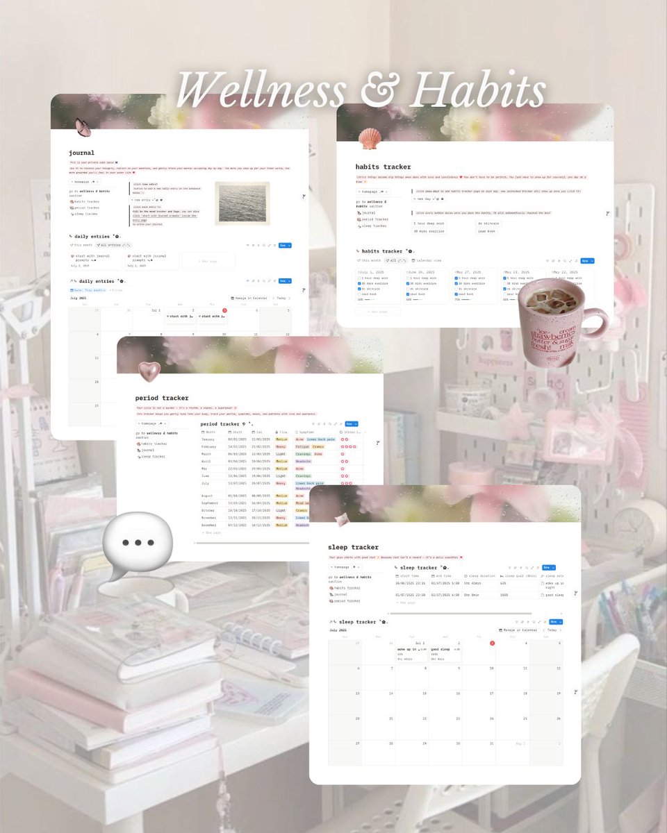 bitsofshanshine's tweet photo. It gives you a place to plan your week, track your habits, care for your mental health, reflect on your goals, and reset with clarity at the end of every month.

🌸 6 important main sections. Thoughtfully designed. Softly motivating. https://t.co/2V6B1oIo0h