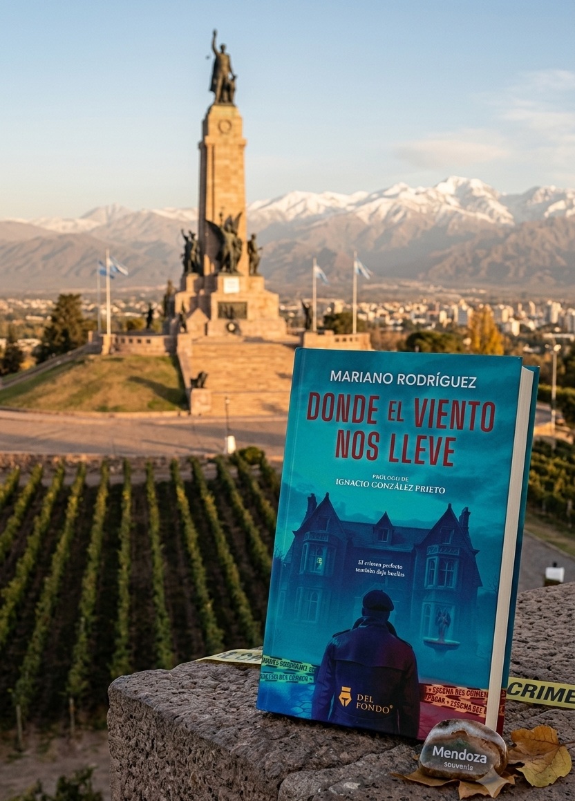 marianoroz's tweet photo. “Donde el viento nos lleve” llega a Mendoza.
📷 Sábado 08 de agosto
📷 18:00 hs
📷 Hotel Amérian Chacras de Coria | Almirante Brown 2403.
📷 📷  ¡La entrada es libre y gratuita!
Sé parte vos también de este encuentro exclusivo.
El autor firmará ejemplares.

¡Te espero!

#Mendoza https://t.co/9YrZhy6Q26