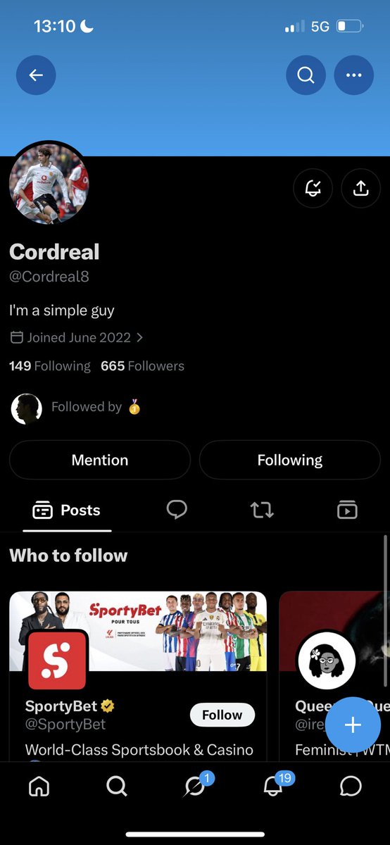nottn0w's tweet photo. @Cordreal10 @Cordreal8 @Cordreal9 Done sir
@Cordreal10 
9036660551
Sportybet https://t.co/uHYXLc1FrQ