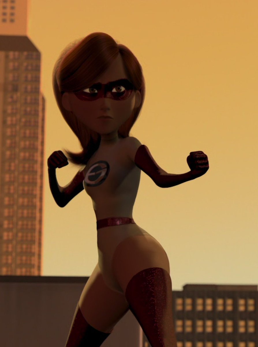 Elastigirl3455's tweet photo. Elastigirl, First Super Suit - Young Elastigirl isn't as thick as her 15-year-old version (from the movie) but she still looks pretty good in that leotard ❤️ https://t.co/ovDkHQR901
