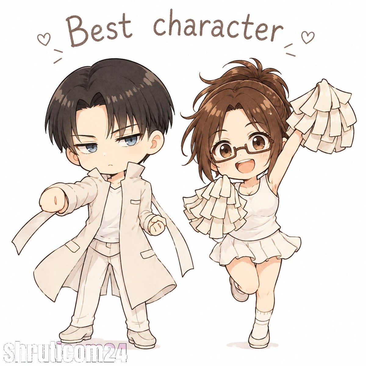 Shruticom24's tweet photo. As a Levihan fan, I couldn't stop smiling when I saw the results. Congratulations, Levi and Hange! You both truly deserve all this love. 😭❤️
#Levihan #Attackontitan 
#leviackerman #hangezoe 
#ハンジ #リヴァイ #リヴァハン
#進撃の巨人 #ShingekiNoKyojin https://t.co/AoJ8p6RQcq
