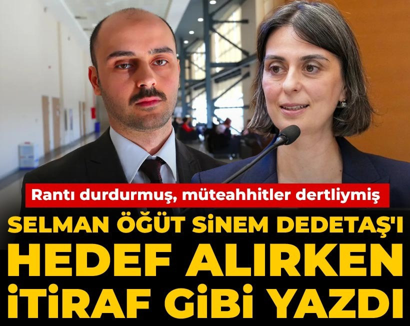 halktvcomtr's tweet photo. AKP’ye yakın Selman Öğüt, Sinem Dedetaş döneminde Üsküdar’daki inşaatların durdurulduğunu ve müteahhitlerin 'mağdur' edildiğini savundu

Öğüt’ün sözleri, ilçedeki rant ve yapılaşma tartışmalarını yeniden alevlendirdi
https://t.co/4oAjFDijWC https://t.co/VwCdin68qG