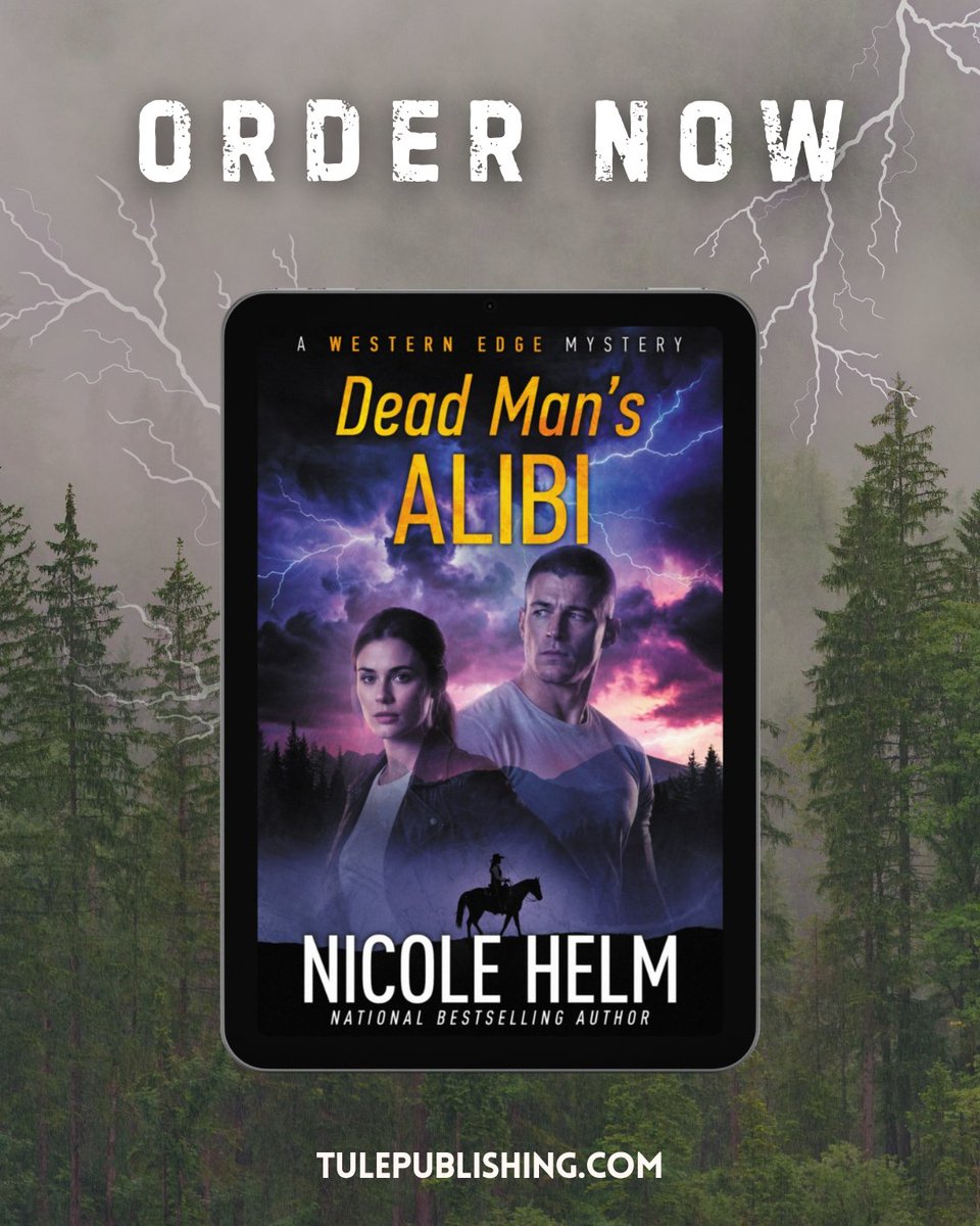 TulePublishing's tweet photo. When a routine investigation gets complicated, Honor’s Edge PI Samantha Price must contend with the ghosts and failures of her past to save her future.

Dead Man's Alibi by @NicoleTHelm is out today! 

Order your copy now: https://t.co/MHepJ2RpvS

#readztule #releaseday #mystery https://t.co/DJjtkDBec0