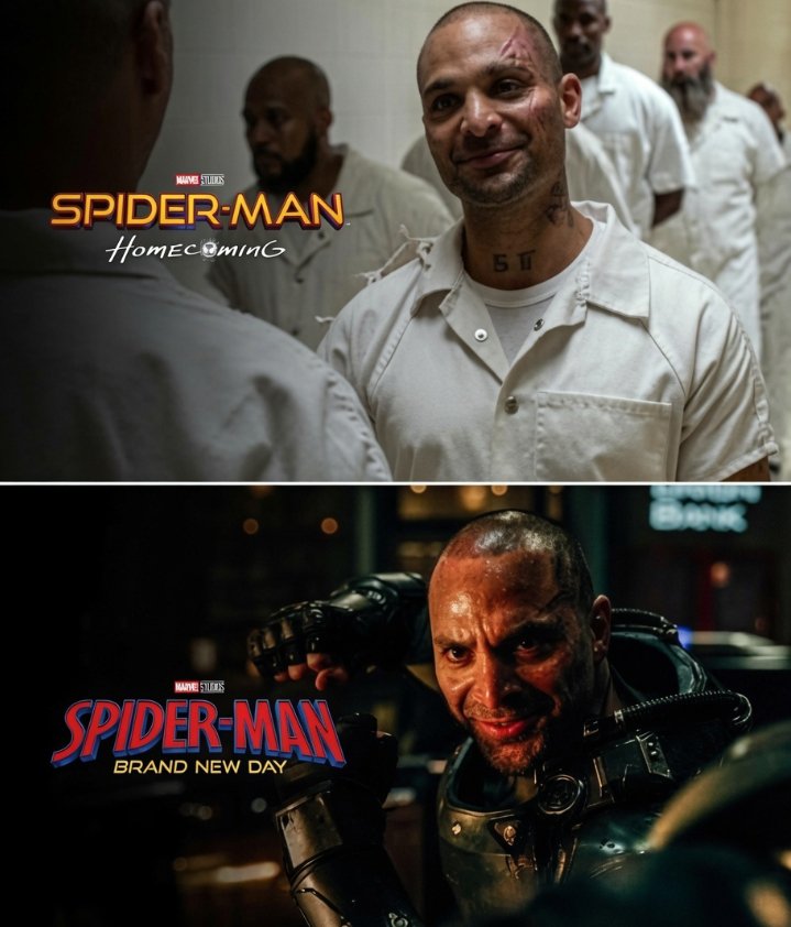 Filmi_fiedGuy's tweet photo. Marvel teased Scorpion 9 years ago in Spider-Man: Homecoming just to give him two minutes screentime in Spider-Man: Brand New Day. https://t.co/o7AfzHg4Nx