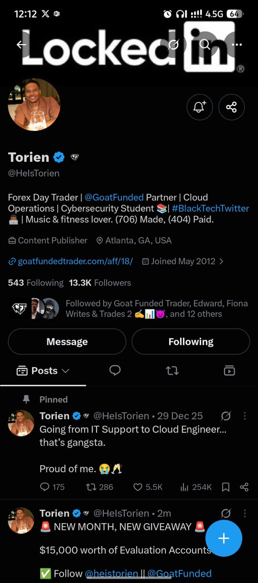 michael_sosina's tweet photo. @HeIsTorien @GoatFunded @IjewemenFortun2 @QueenTea__ @Orev_a @goat_funded Done... The rest of screenshots after this https://t.co/vkJbA3jr2j