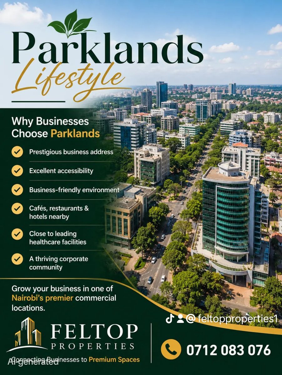 Feltoppropertie's tweet photo. 🏢 Why Businesses Choose Parklands
📍 Prime location ☕ Great amenities 🚗 Easy accessibility 🏢 Prestigious business address 📈 Built for business growth
Looking for premium office space?
📞 Feltop Properties
#Parklands #OfficeSpace #CommercialRealEstate #FeltopProperties https://t.co/qItzpzBDuJ