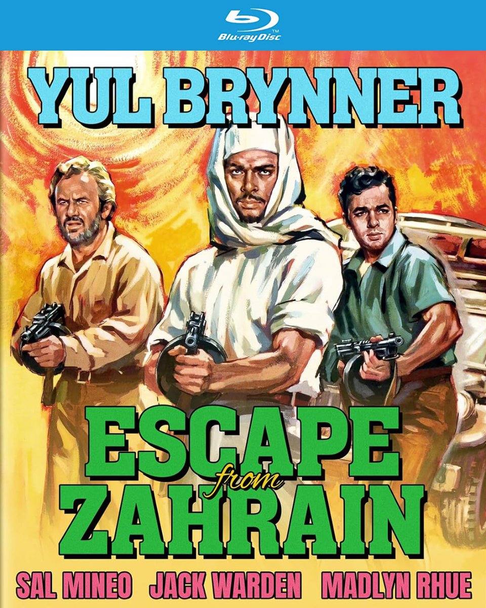 thedigitalbits's tweet photo. Bits #BD Review – Dennis takes in Ronald Neame's 1962 action adventure ESCAPE FROM ZAHRAIN on #Bluray from @KLStudioClassic. @BillHuntBits https://t.co/VSYn4st8Q8 https://t.co/TTKQ0JZrDb
