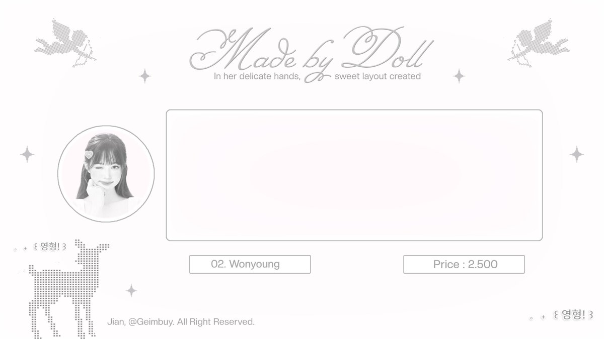 Geimbuy's tweet photo. ada  12  layout  wonyoung  plain  bnw,  ada  yang  mau  jajan?  dm  atau  tele  sajaa  yaa.  scroll  for  more.  ❤︎ https://t.co/YN52VEldAw