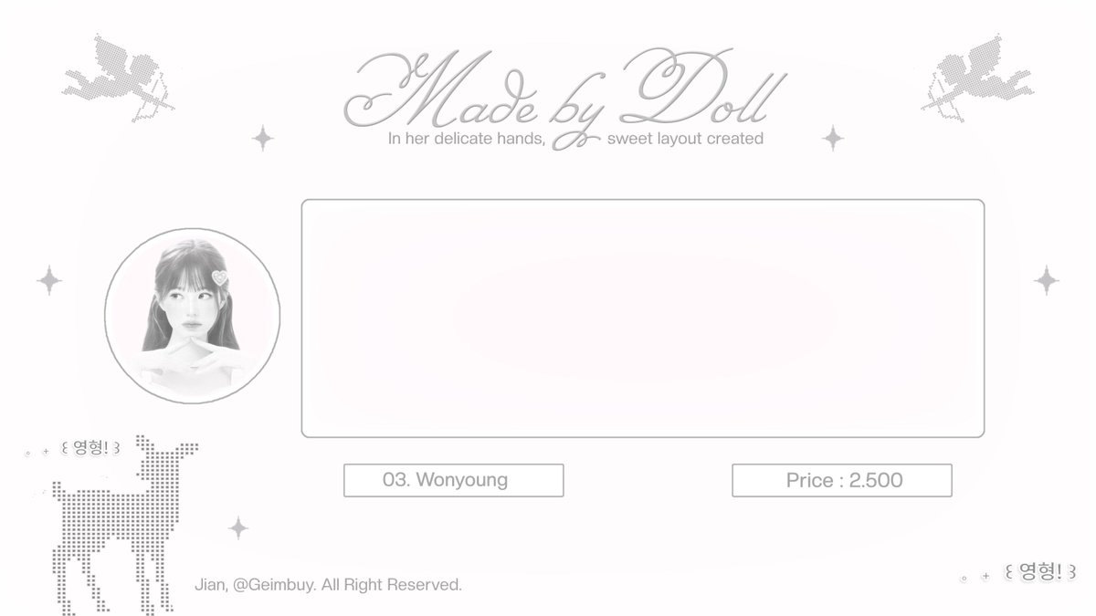 Geimbuy's tweet photo. ada  12  layout  wonyoung  plain  bnw,  ada  yang  mau  jajan?  dm  atau  tele  sajaa  yaa.  scroll  for  more.  ❤︎ https://t.co/YN52VEldAw