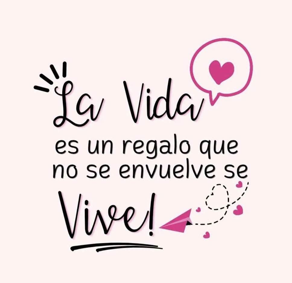jordaninavarro's tweet photo. “La vida no se guarda, se disfruta como un regalo.” https://t.co/vHk79tz0rn