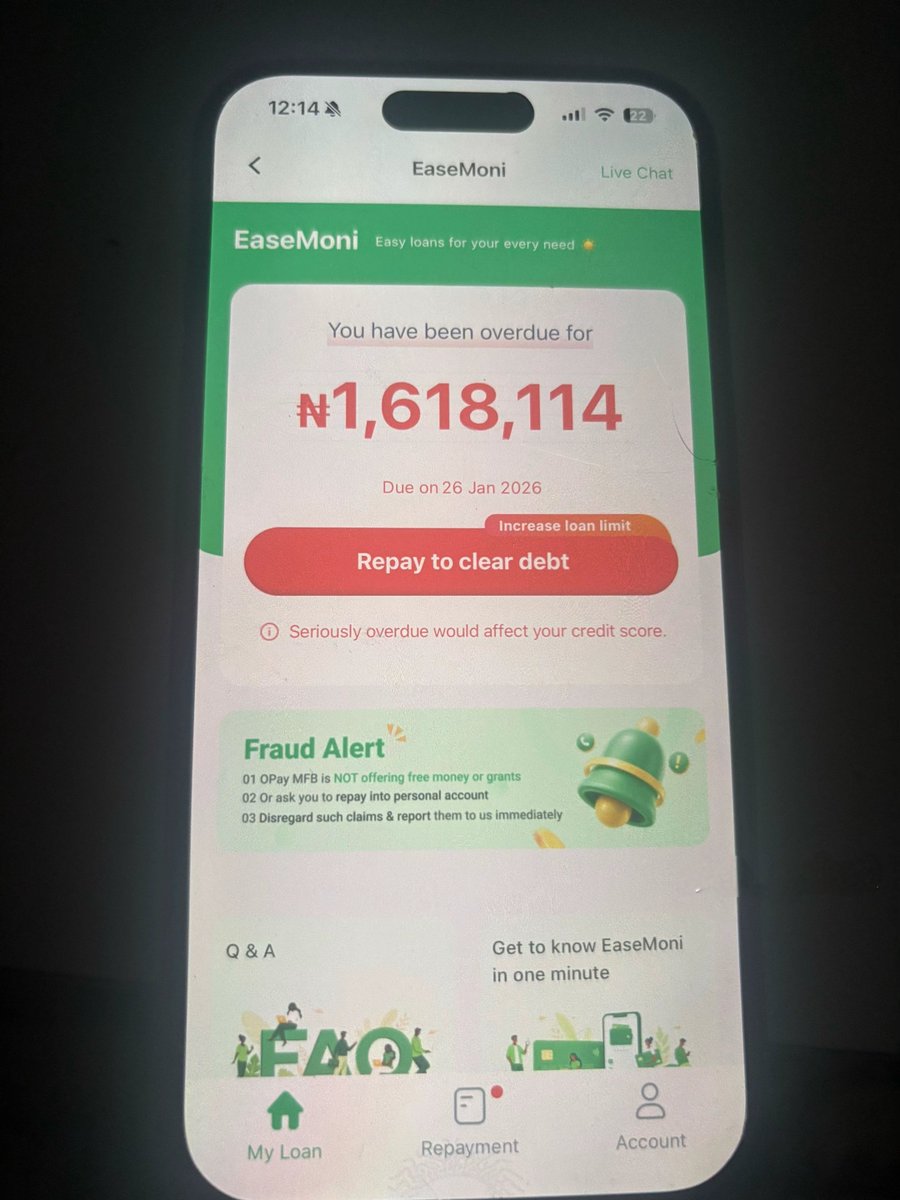 Isfinbar's tweet photo. Make we first see your loan balance. If e no too much, good Samaritan fit gather help you clear am. 😂😂 https://t.co/zncMo4er8S