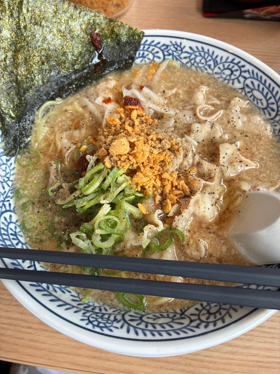 tomokuro2's tweet photo. 肉そば柚子胡椒ぬき、麺かため、うまし@丸源ラーメン https://t.co/QQRRZdBFAk