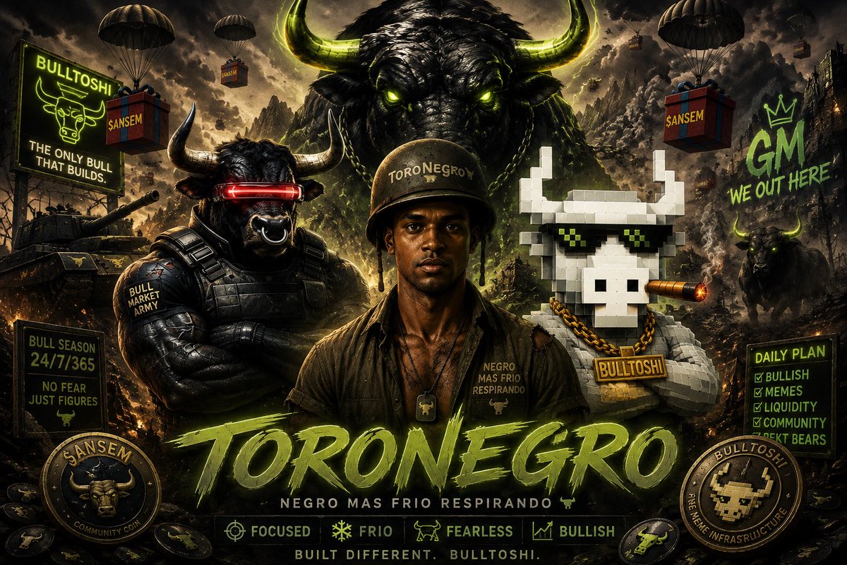 ButcherRustly's tweet photo. @ToroNegro29 @bulltoshi06 @Kingansem_ Hope I am not too late @ToroNegro29 

3p5yHw97iXQ4LK3D6tr137n9p3VqpjgcmX6WEe42jjZP

Made you this 🔥 art https://t.co/fS2LWYoott