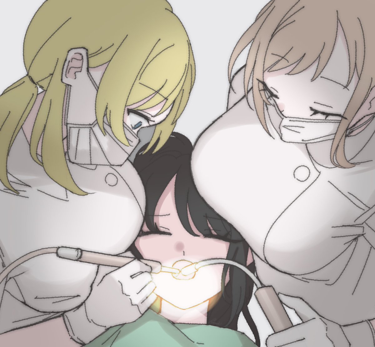 hazaki_yoshino's tweet photo. 歯医者ミーム https://t.co/LZWVFLl5mm
