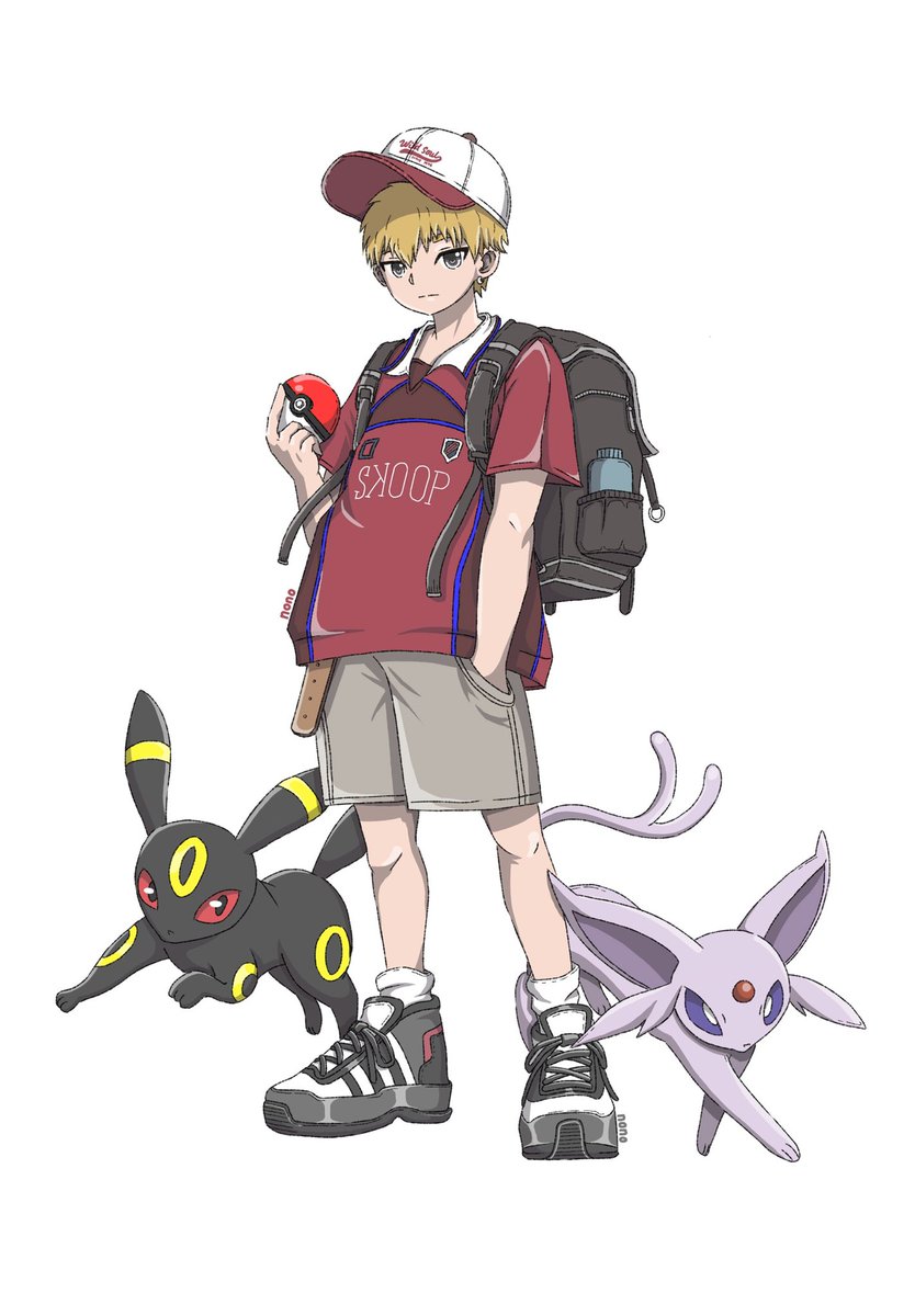 _nonoph's tweet photo. Pokemon Trainer, Red!! https://t.co/skcsXsWxfb