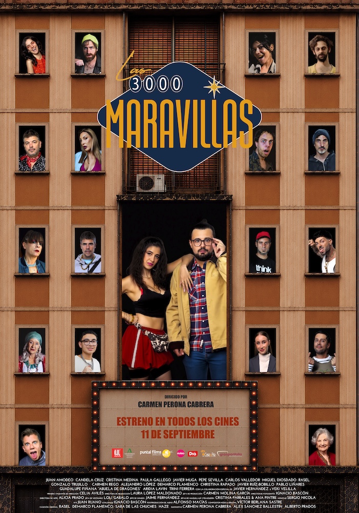 TrailersyEstren's tweet photo. LAS 3000 MARAVILLAS - Trailer | Comedia que se desarrolla en el famoso barrio de "Las Tres Mil Viviendas" en Sevilla donde el protagonista tiene que ir a recuperar una mochila.

Estreno en cines el 11 de septiembre https://t.co/aBsPzvTrc4 https://t.co/Fb1pZjX2PS