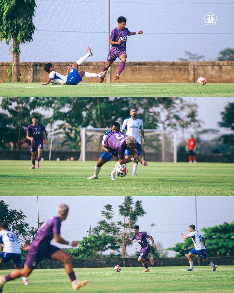 persikfckediri's tweet photo. Persik Kediri menjalani hari pertama TC di Solo dengan menggelar sesi latihan bersama PSIS Semarang pada sore hari.

Hari pertama menjadi catatan awal untuk membangun ritme dan mengawali rangkaian program yang akan dijalani sepekan ke depan. 💜🔥

#Djajati | #PersikKediri https://t.co/IBfokeLVeW