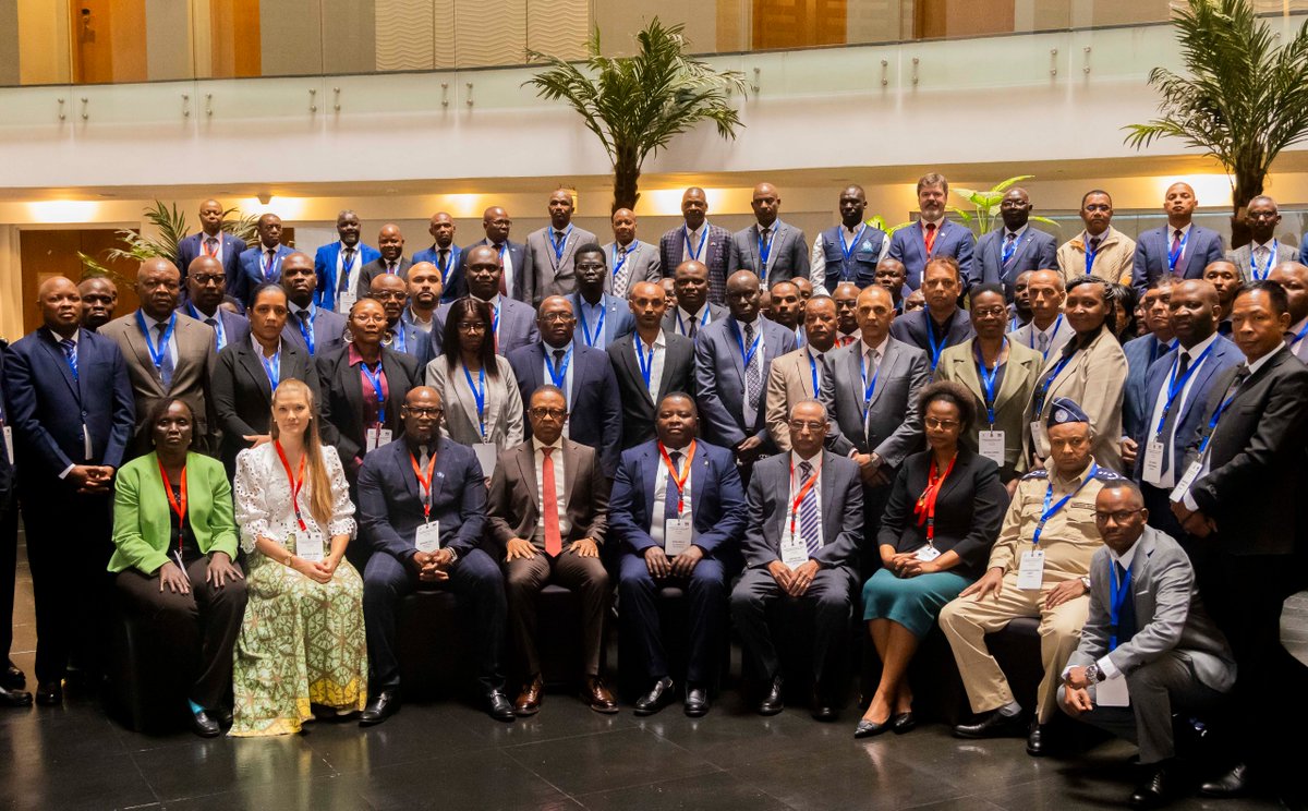 RIB_Rw's tweet photo. Today, RIB Secretary General @P_Kabanda officially opened the Operation USALAMA XI Review, and Operation Usalama XII planning Meeting, bringing together stakeholders from the Eastern Africa Police Chiefs Cooperation Organization (#EAPCC0) and the Southern African Regional Police Chiefs Cooperation Organisation (#SARPCCO).

Operation USALAMA is an annual, INTERPOL - supported joint security and law enforcement initiative conducted across Eastern and Southern Africa to combat terrorism,  transnational organized crime and dismantling of Organized Criminal Groups. 

In his opening remarks, RIB Secretary General emphasized that the success of Operation USALAMA should not be measured solely by the number of arrests or seizures, but by the lasting partnerships built through joint investigations, coordinated operations, and the shared commitment to protecting citizens and safeguarding borders.

He encouraged participants to engage openly, exchange best practices, identify emerging threats, and develop practical solutions that will strengthen operational effectiveness and enhance regional security cooperation.