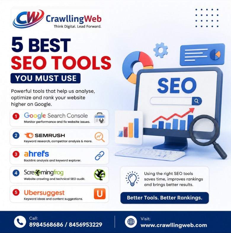 crawllingweb's tweet photo. 5 Best SEO Tools you must use by Crawllingweb

🌍 Visit: https://t.co/Q5DcQmATrL
💬 Call: +91-8984568686
💬 Email: info@crawllingweb.com

#DigitalMarketing #AITools #DigitalMarketingBhubaneswar #CrawllingWeb #SEOServices #SocialMediaMarketing #OnlineMarketing https://t.co/IHnk9FDgaa