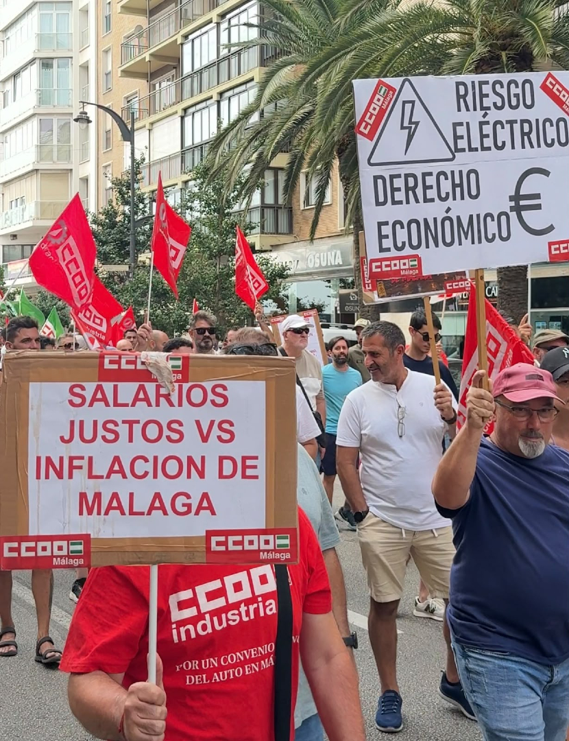 ccoomalaga's tweet photo. CCOO advierte que continuarán las movilizaciones en el sector de la automoción si la patronal no atiende las reivindicaciones para la mejora del Convenio Colectivo. #automocion #conveniocolectivo #malaga https://t.co/C7OSJhWt4v