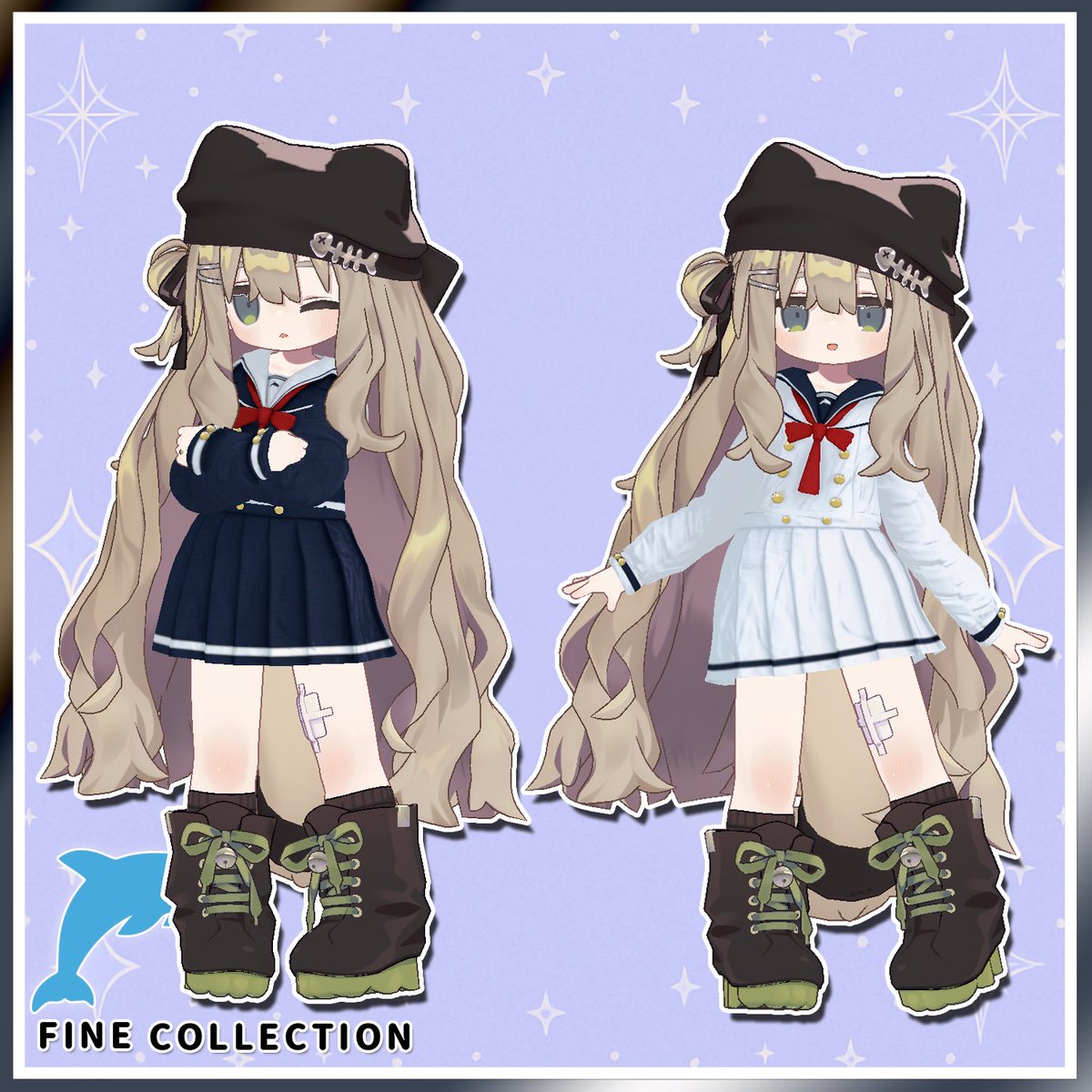 finearekore's tweet photo. 【キプフェル用】いるかしーずん3！ https://t.co/yDrp9VWNga 
キプフェルちゃんに追加対応しました
フルパックを購入された方は
DL可能になっております
キプフェル用は20日まで
セール中ですのでぜひ使ってくれる��嬉しいです！🐬
#booth_pm 
#キプフェル 
#ふぃーねちゃんのあれこれ
#VRChat https://t.co/w5h5SbF9EP