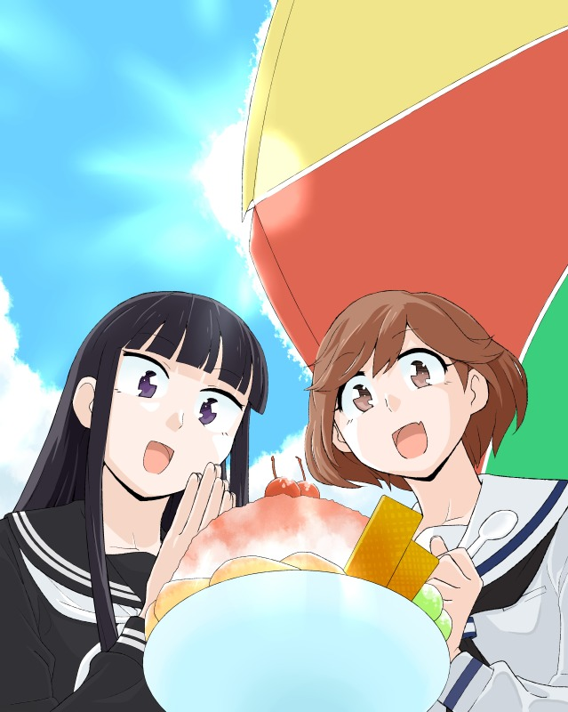 gongeman's tweet photo. 百合霊さんコピー誌の表紙絵的なもの https://t.co/fd7sepeTVB