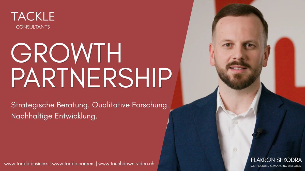 Tackle_BC's tweet photo. Mit dem neuen Growth Partnership-Modell rückt #TACKLE noch näher an Unternehmen heran und setzt auf eine flexible sowie bedarfsorientierte Zusammenarbeit. Ziel ist es, Unternehmen genau dort zu unterstützen, wo sie aktuell Unterstützung benötigen.

https://t.co/71uib2Hbwq https://t.co/dNRB95Mfsh