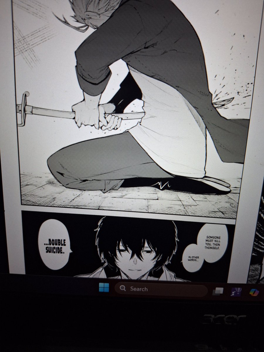 Yooyume0's tweet photo. Oh god...double suicide udh di sebut dari season satu anjirrr kek the pattern??? 
Keren banget ini manga gak pernah gagal❣️ https://t.co/euR1sVXain