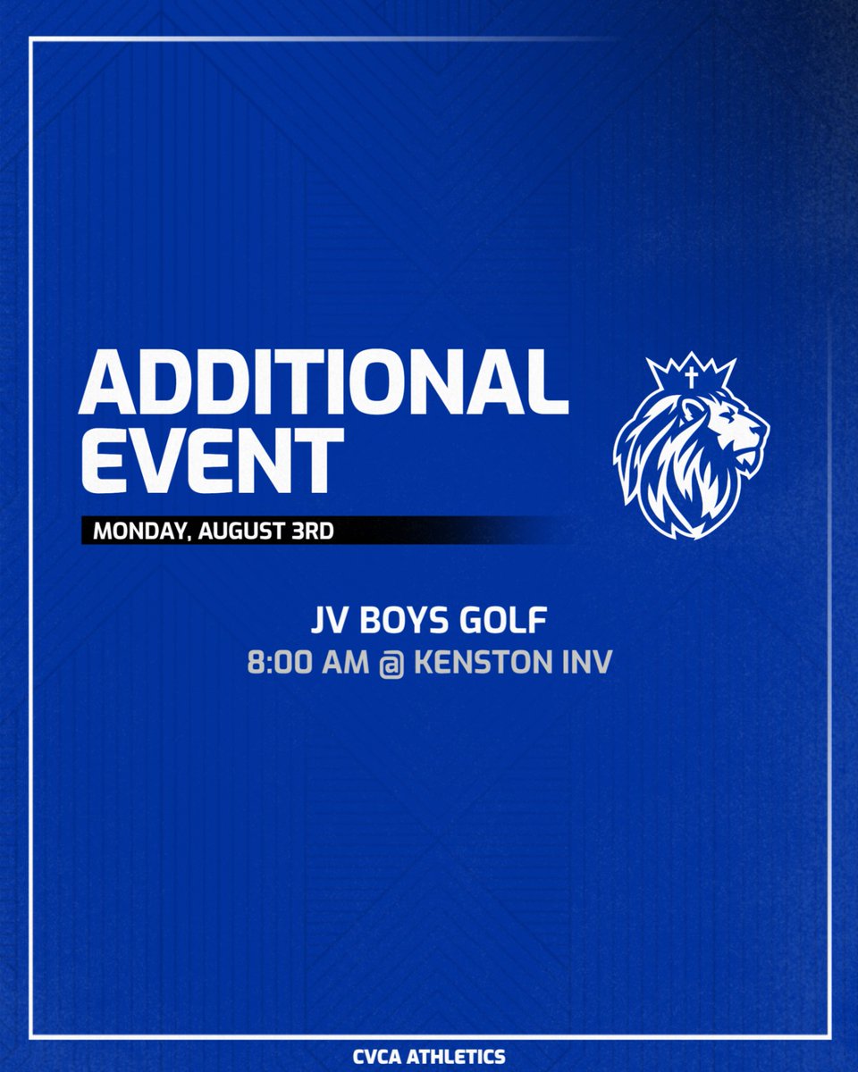 CVCAathletics's tweet photo. JV Boys Golf also in action today at the Kenston JV Invitational #CVCA #MightyRoyals https://t.co/CBT6ZwJSwm